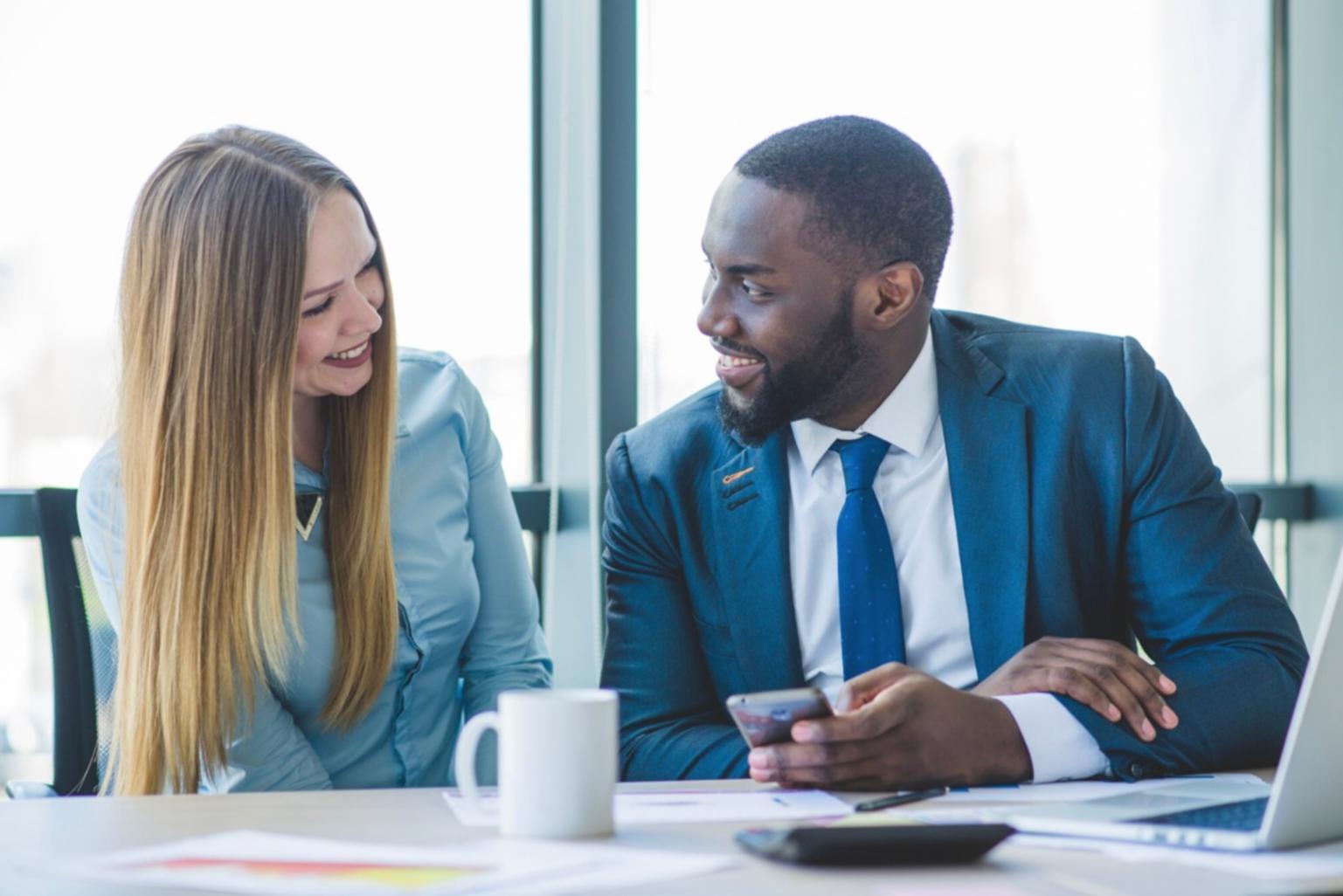 Finanzexperten bei der Arbeit